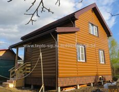 Индивидуальный проект. Внешняя отделка: пластиковый блок-хаус